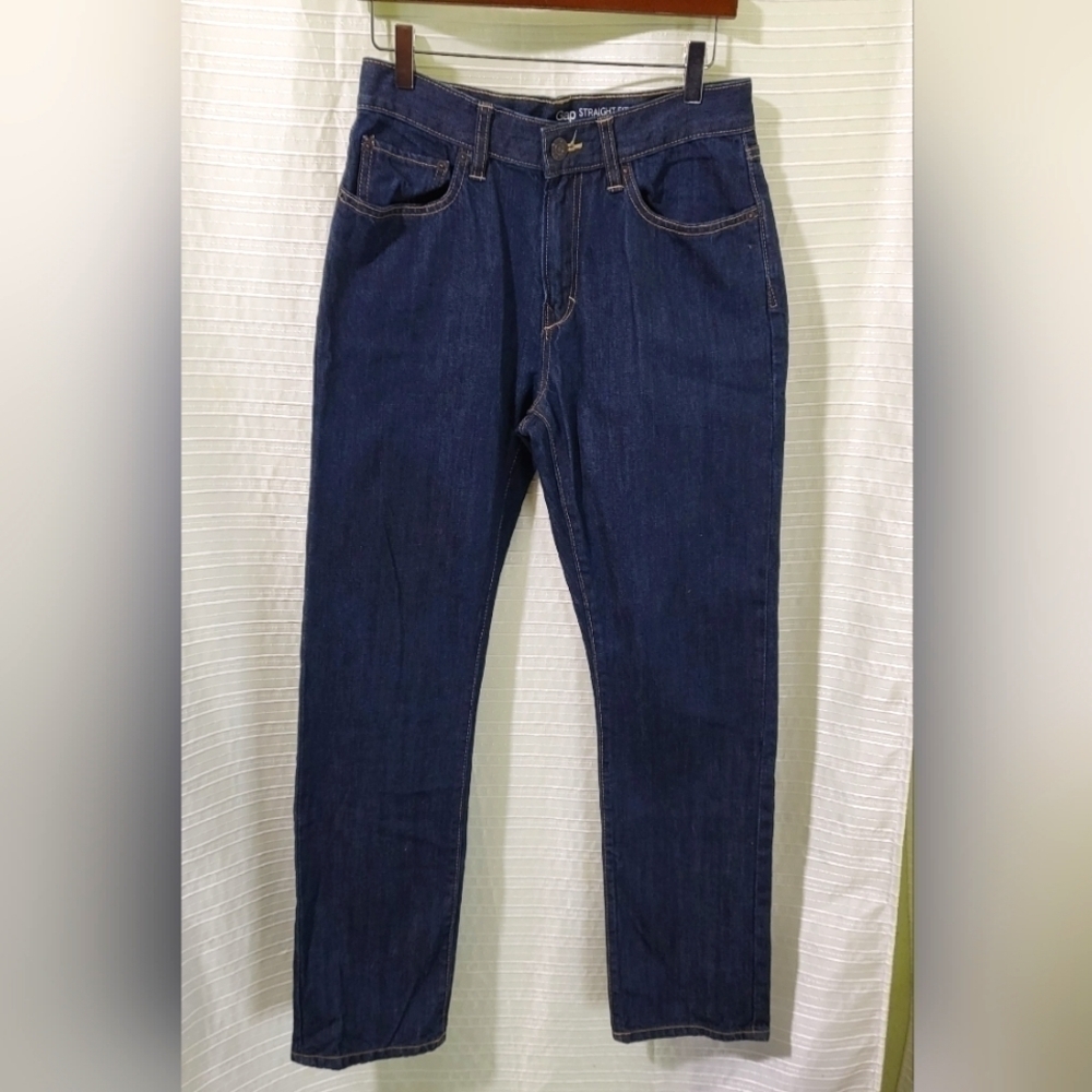 GAP Mens Old School Straights AKA Straight Fit Jeans Size 31x30 (act. inseam 29)